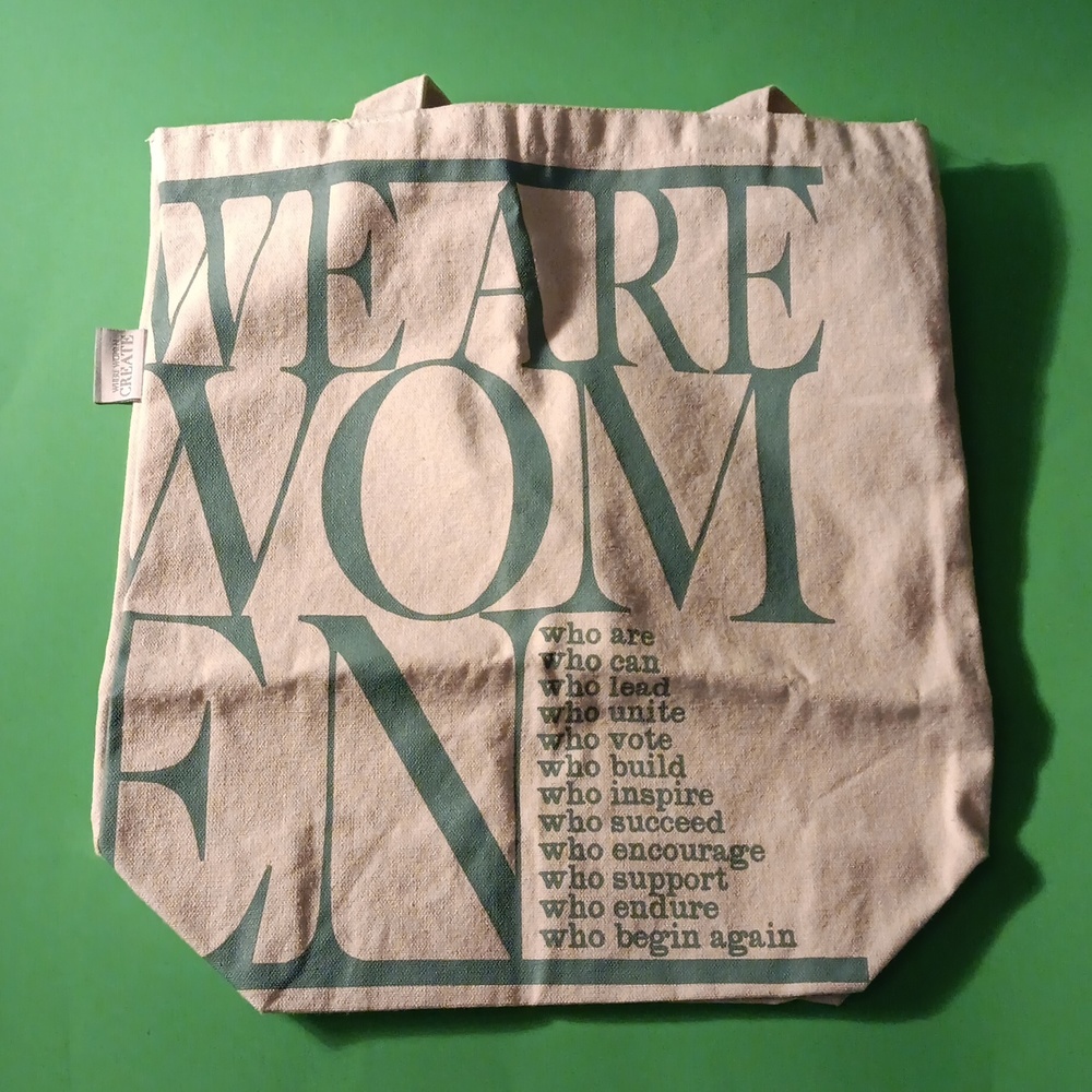 Canvas Tote where women create